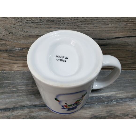 Snowman 2008 Winter Holiday Coffee Cup Mug - Picture 6 of 6